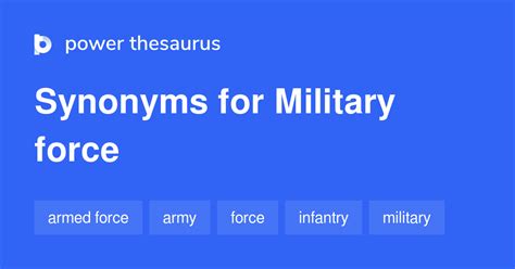 force synonym|military force synonym.